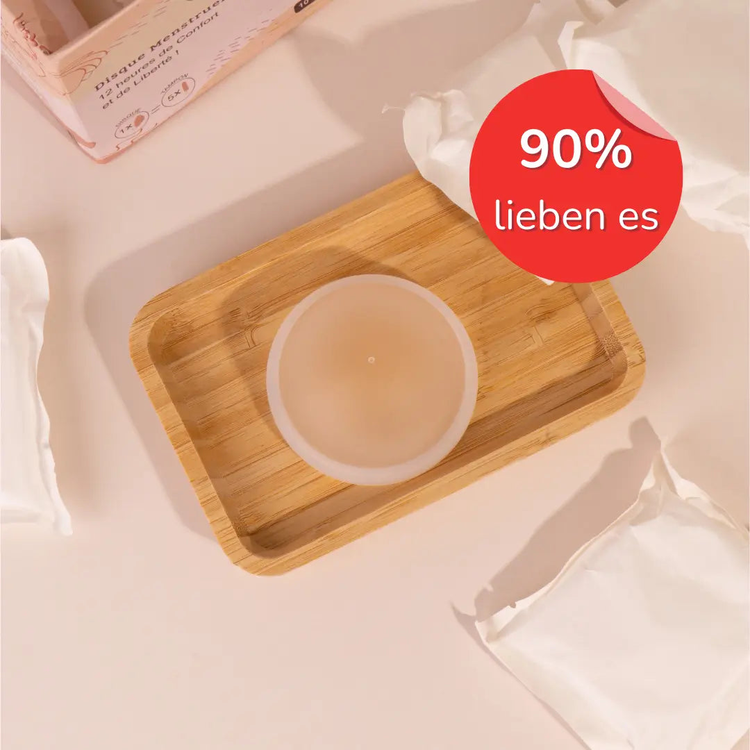 Einweg-Menstruationsscheibe