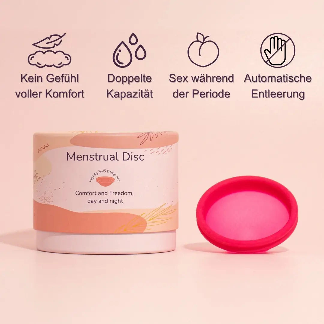 Menstruationsscheibe - 1 kaufen + 1 gratis