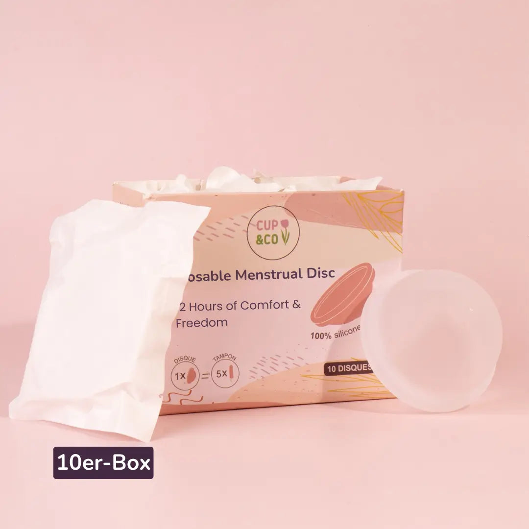 Einweg-Menstruationsscheibe
