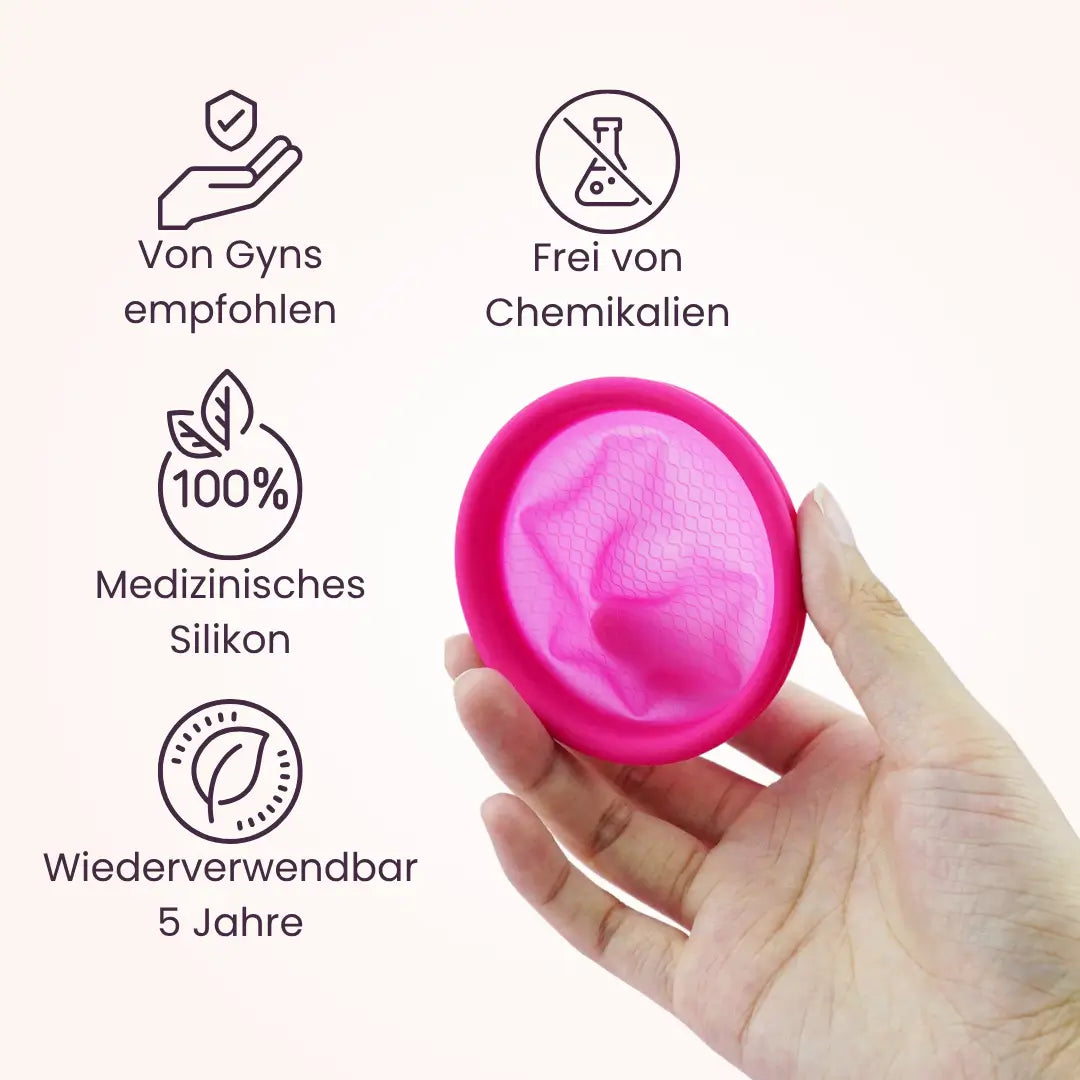 Menstruationsscheibe - 1 kaufen + 1 gratis