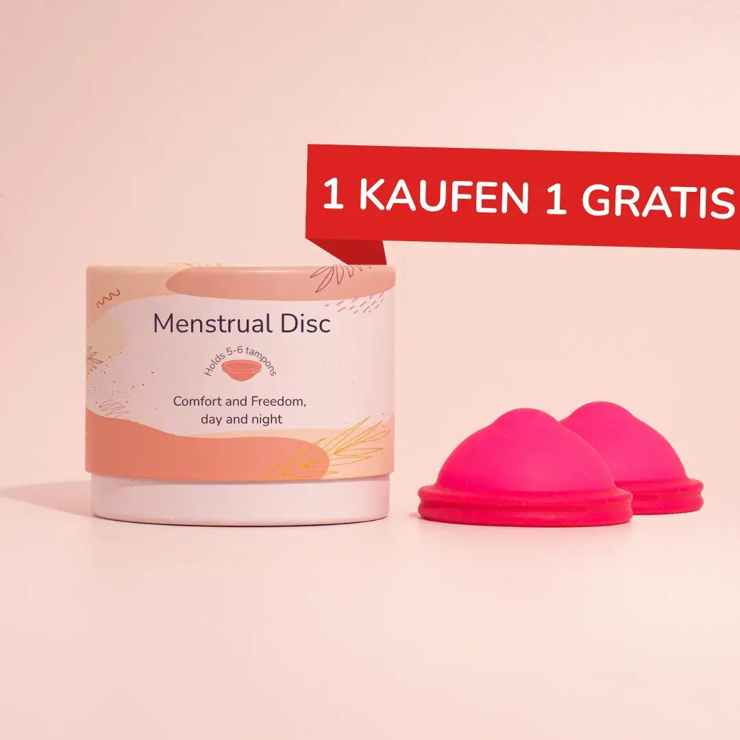 Menstruationsscheibe - 1 kaufen + 1 gratis