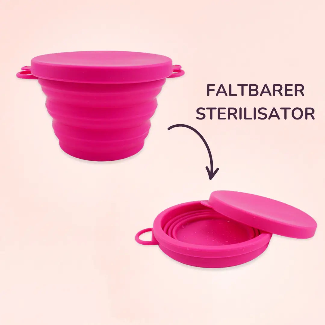 Sterilisator für Menstruationsscheibe